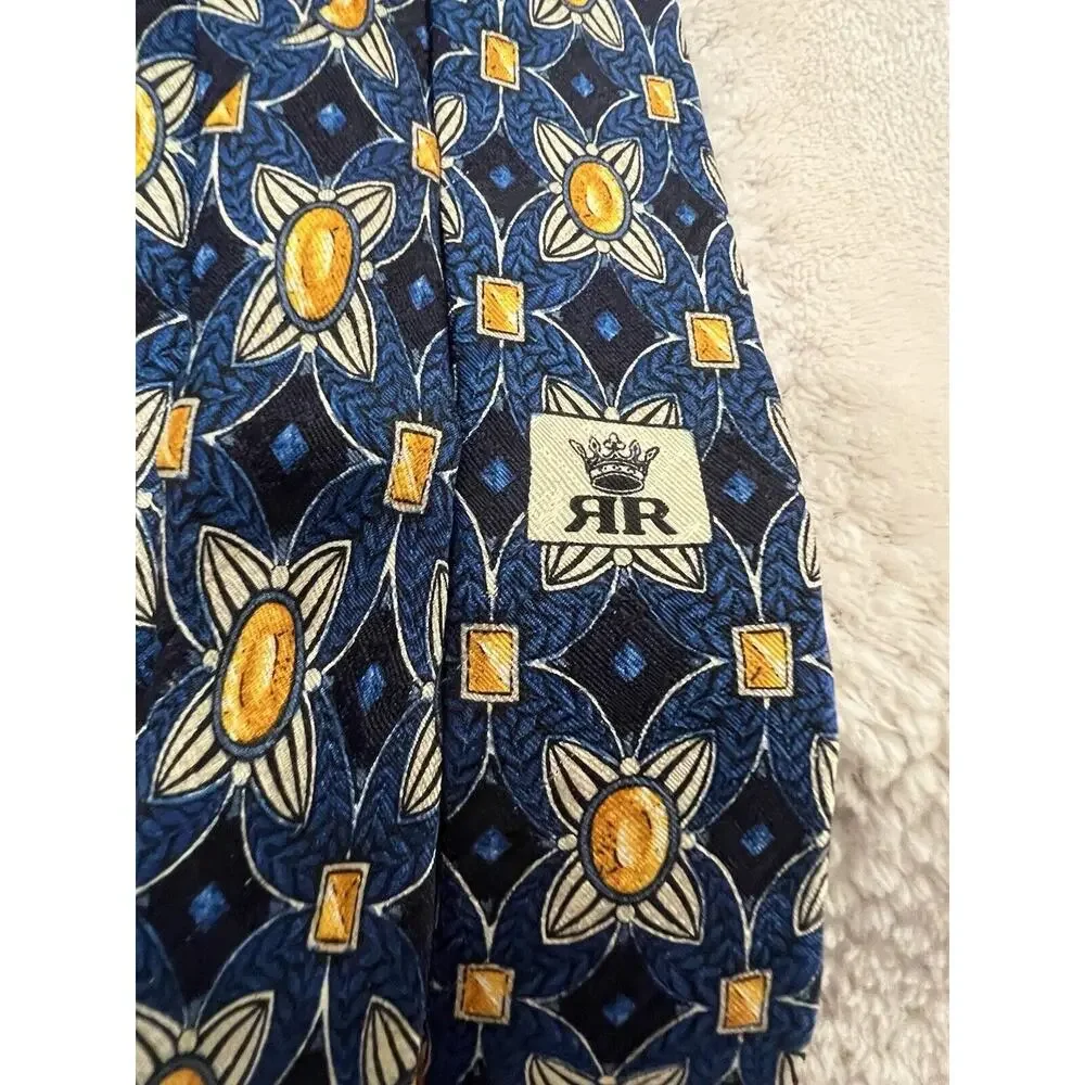 Richel Royal Neck Tie Blue Yellow‎